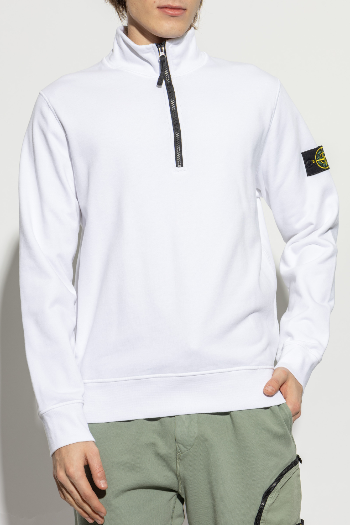 Stone Island Sweatshirt with logo | Men's Clothing | Vitkac Stone Island Sweatshirt with logo | Men's Clothing | Vitkac